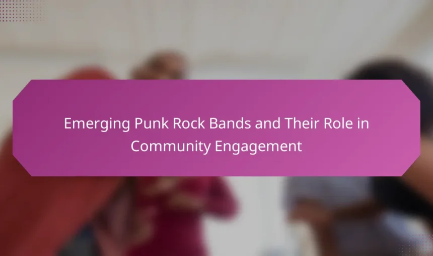 Emerging Punk Rock Bands and Their Role in Community Engagement