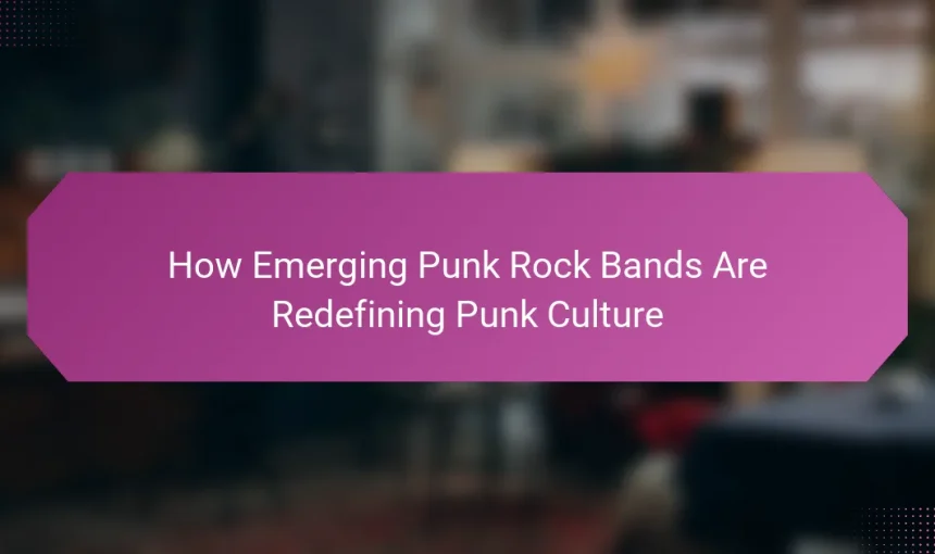 How Emerging Punk Rock Bands Are Redefining Punk Culture