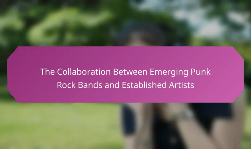 The Collaboration Between Emerging Punk Rock Bands and Established Artists