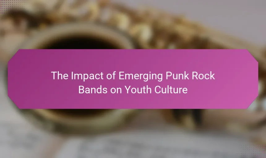 The Impact of Emerging Punk Rock Bands on Youth Culture
